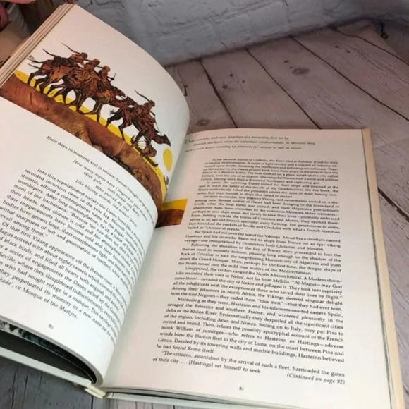 Vintage national geographic society book 1972 THE VIKINGS - Picture 9 of 11